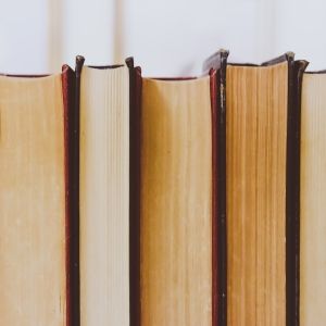 A stack of books