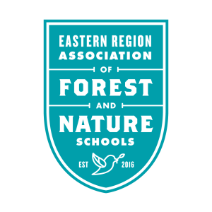 Badge logo for Eastern Region Association of Forest and Nature Schools