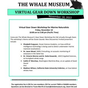 White background flyer with text included in the body of the post