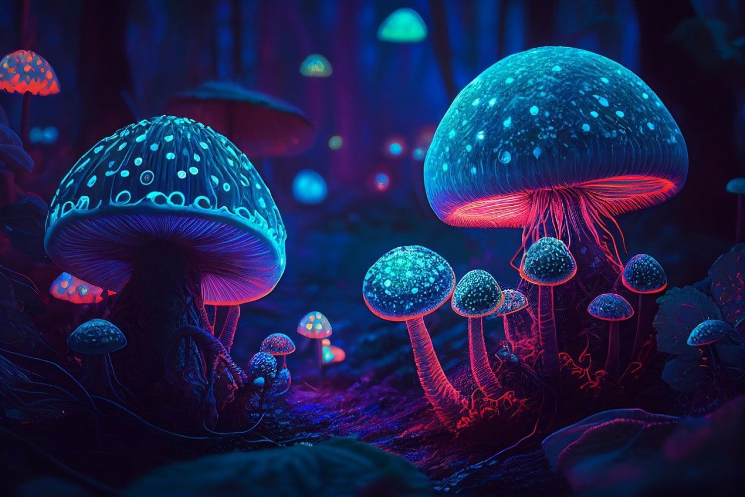 bioluminescent fungi